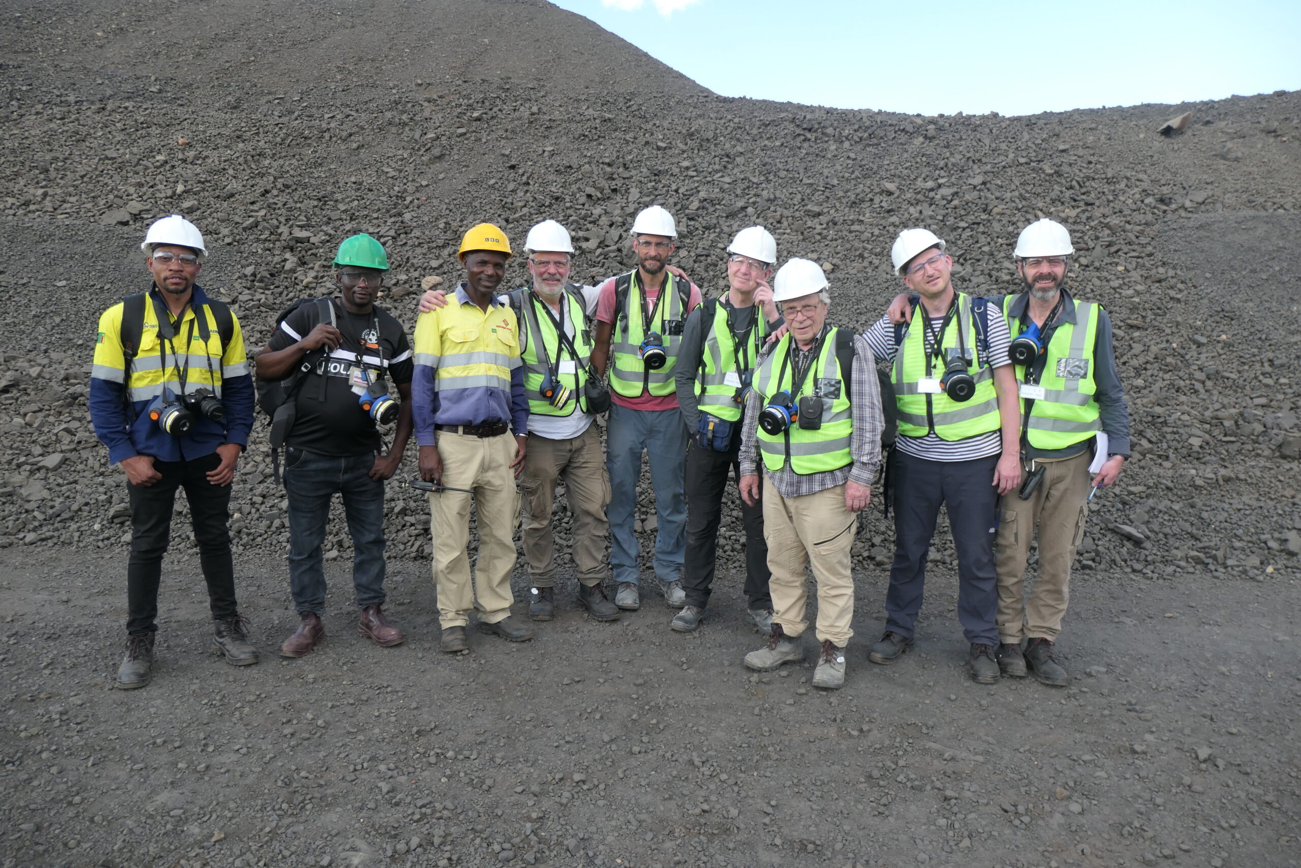 Geochemical research in Zambia